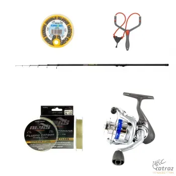 Bolognai Szett - Okuma Orsó + Arno Bolognai bot + Csúzli + Sörétólom