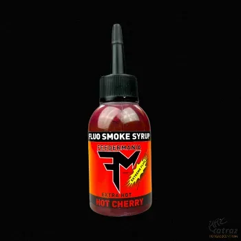 Feedermánia Extreme Fluo Smoke Syrup Hot Cherry - Füstölgő Csípős Meggy Szirup