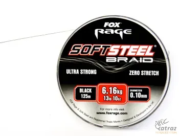 Zsinór Fox Rage Fonott Black 125m 0,08mm (NBL001)