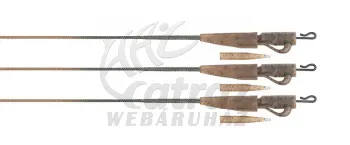 Fox Edges Camo 50lb Leadcore Lead Clip Leader 3x Elhagyós Szerelék