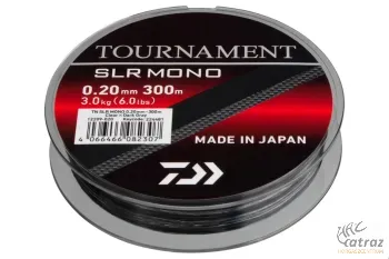 Daiwa Tournament SLR Mono Grey Transparent 300m 0,20mm - Daiwa Monofil Zsinór