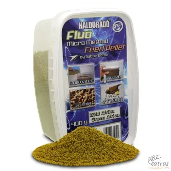 Haldorádó Fluo Micro Method Feed Pellet-Zöld Afrika