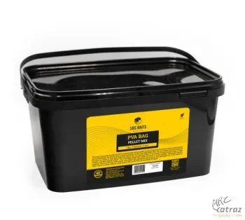 SBS PVA Bag Pellet Mix 3kg - Fluro Natural