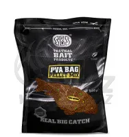 SBS PVA Bag Pellet Mix 1kg - Fluro Natural