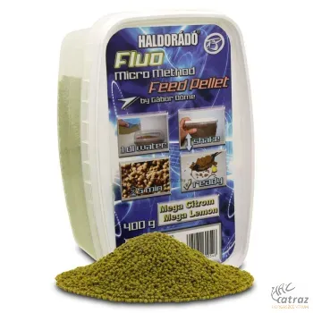 Haldorádó Fluo Micro Method Feed Pellet-Mega Citrom