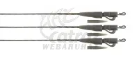 Fox Edges Naturals 30lb Submerge Lead Clip Leader 3x Bojlis Szerelék