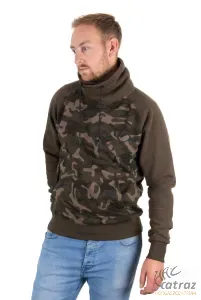 Fox Khaki Camo High Neck Méret:L - Fox Khaki Camo Magas Nyakú Pulóver