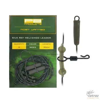 PB Products Silk Ray Heli-Chod Leader 90cm Weed