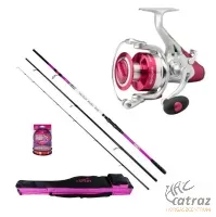 Profi Női Feeder Horgász Szett - Pink Feeder Szett