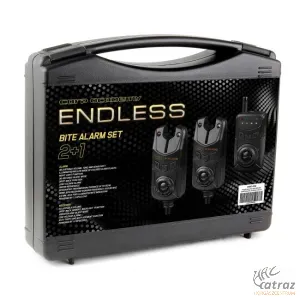 Carp Academy Endless 2+1 db Elektromos Kapásjelző Szett - Rádiós Kapásjelző Készlet