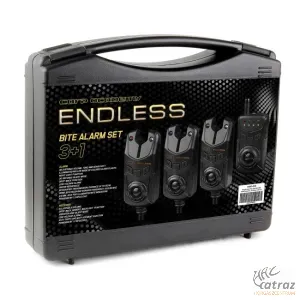 Carp Academy Endless 3+1 db Elektromos Kapásjelző Szett - Rádiós Kapásjelző Készlet