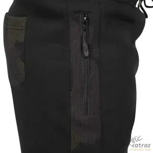 Avid Ruházat Distortion Black Joggers Shorts Méret: L - Avid Carp Horgász Rövidnadrág