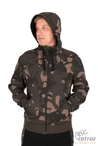 Fox Camo Kapucnis Horgász Pulóver Méret: L - Fox Camo Full Zip Premium 310 Hoodie