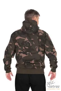 Fox Camo Kapucnis Horgász Pulóver Méret: L - Fox Camo Full Zip Premium 310 Hoodie