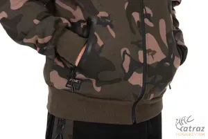 Fox Camo Kapucnis Horgász Pulóver Méret: L - Fox Camo Full Zip Premium 310 Hoodie