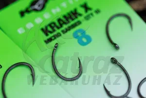 Korda Essentials Krank X Barbed - 4 - Pontyozó horog
