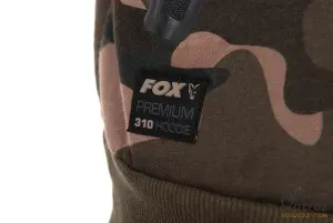 Fox Camo Kapucnis Horgász Pulóver Méret: L - Fox Camo Full Zip Premium 310 Hoodie