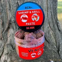Feedermania Venom Pasztázott Csalizó Bojli - Paste Boilie 24mm BCN+ Shrimp/Krill