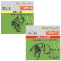 Horog Korum Xpert Power Barbless Size:08