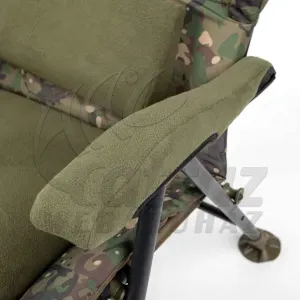 Trakker Levelite Longback Recliner Camo - Trakker Levelite Magas Háttámlájú Horgász Szék