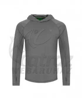Korda UPF Hooded Top Charcoal –  UV Álló Felső