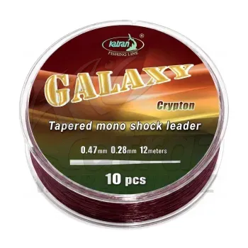 Katran Crypton Tapered Leader 0,26-0,47mm - Felvastagodó előtétzsinór