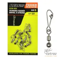 Nevis Feeder Csúszó Karabiner Méret: M - Nevis Running Swivel X-Strong