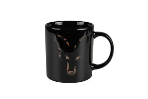 Fox Fekete Camo Kerámia Bögre - Fox Black and Camo Head Ceramic Mug