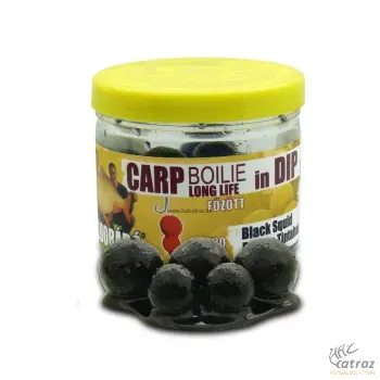 Haldorádó Carp Boilie in Dip - Black Squid