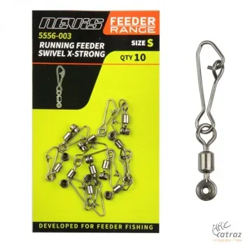 Nevis Feeder Csúszó Karabiner Méret: S - Nevis Running Swivel X-Strong