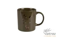 Fox Zöld Camo Kerámia Bögre - Fox Green and Camo Head Ceramic Mug