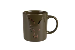 Fox Zöld Camo Kerámia Bögre - Fox Green and Camo Head Ceramic Mug