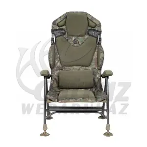 Trakker Levelite Longback Recliner Camo - Trakker Levelite Magas Háttámlájú Horgász Szék