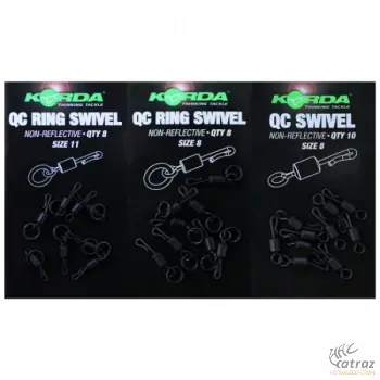 Korda QC Ring Swivel - Gyorskapocs Rig Kari 8db/cs