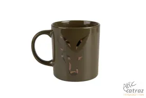 Fox Zöld Camo Kerámia Bögre - Fox Green and Camo Head Ceramic Mug