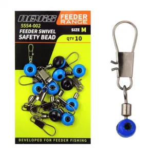 Nevis Feeder Csúszó Karabiner Méret: M - Nevis Feeder Swivel Safety Bead