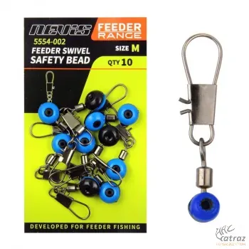 Nevis Feeder Csúszó Karabiner Méret: M - Nevis Feeder Swivel Safety Bead