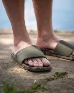 Fox Camo Sliders - Fox Terepmintás Horgász Papucs