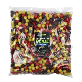 Stég Mixed Futter Boilie 4kg – Fish Mix Etetőbojli