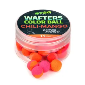 Stég Wafters Color Ball 11mm 15g Chili-Mango - Stég Csali