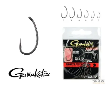 Gamakatsu G-Carp Specialist Snagger Méret:8 - Gamakatsu Pontyozó Horog