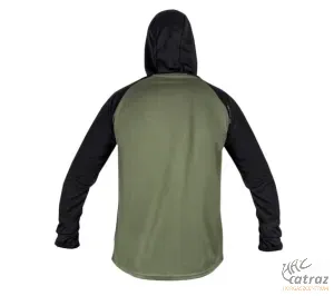 Korum Dri-Active Hooded Longsleeve Méret: 2XL - Korum Kapucnis Horgász Felső