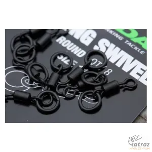 Korda QC Round Ring Swivel 11 - Gyorskapocs 8db/cs