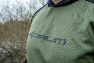 Korum Dri-Active Hooded Longsleeve Méret: 2XL - Korum Kapucnis Horgász Felső