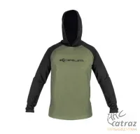 Korum Dri-Active Hooded Longsleeve Méret: 3XL - Korum Kapucnis Horgász Felső