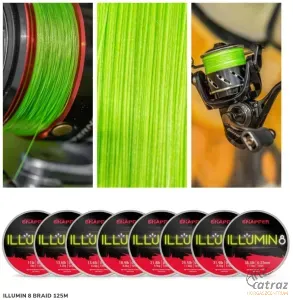 Korum Snapper Illumin 8 Braid 0,08m 5kg - Korum Fonott Pergető Zsinór 125m