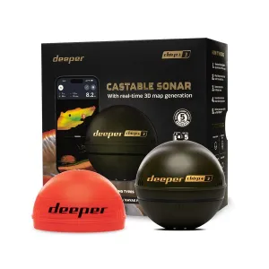 Deeper CHIRP+3 Smart Sonar - Deeper 3D-s Halradar