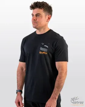 Guru Magnify Black Tee - Guru Horgász Póló