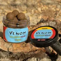 Venom Balanced Boilies Toxic 20mm - Kikönnyített bojli