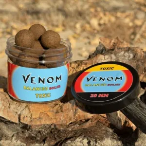 Venom Balanced Boilies Toxic 20mm - Kikönnyített bojli